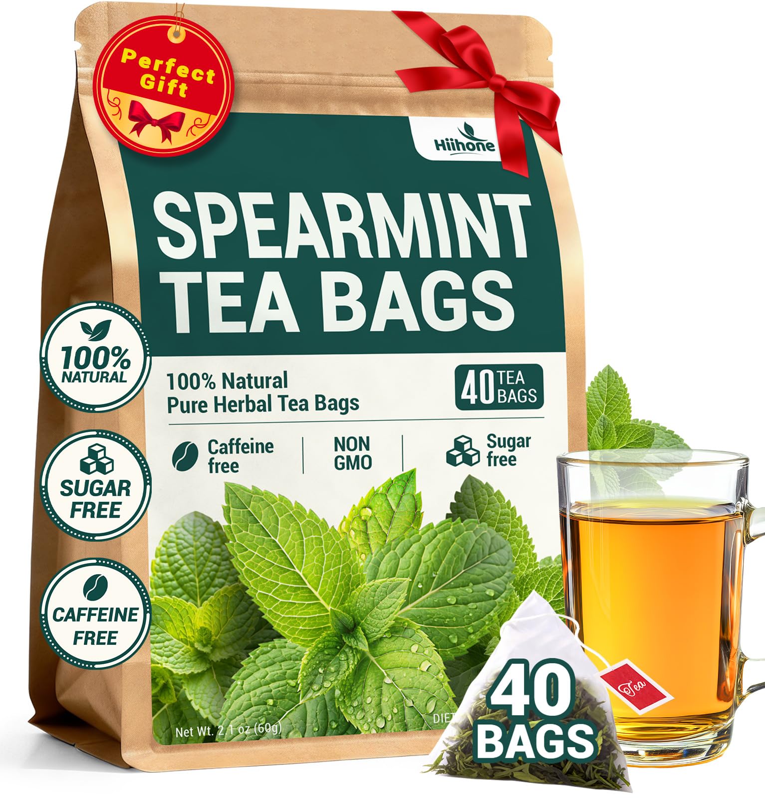 Teh Herbal Daun Spearmint - Detail 1